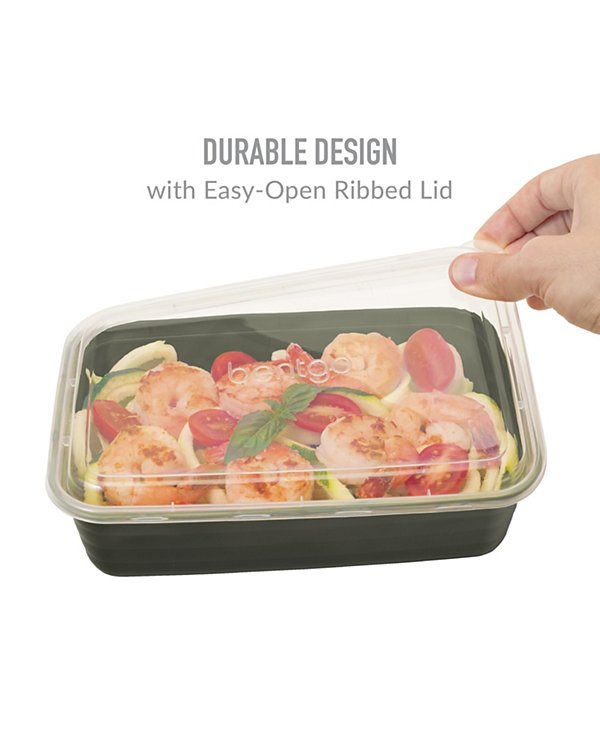 Food Prep 1-Compartment Food Storage Containers, Pack of 10