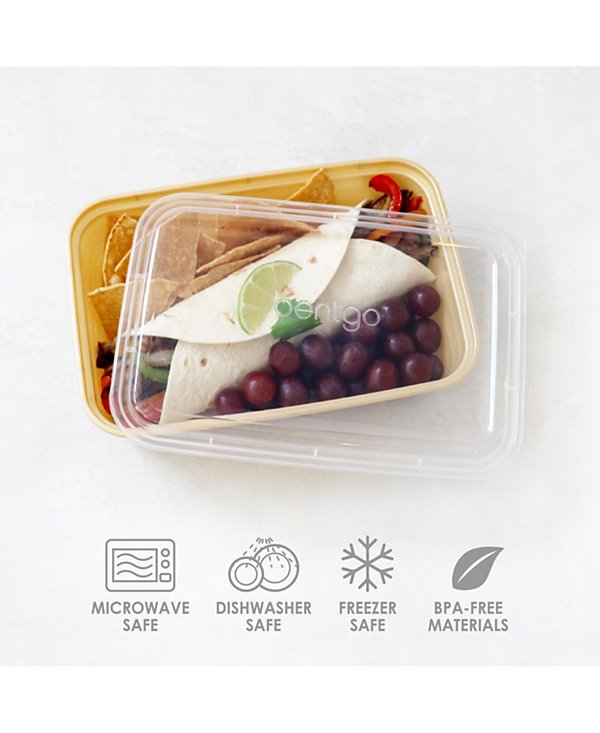 Food Prep 1-Compartment Food Storage Containers, Pack of 10