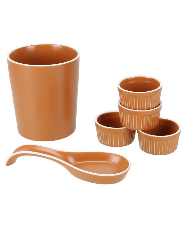 Tempo 6-Piece Countertop Accessory Set