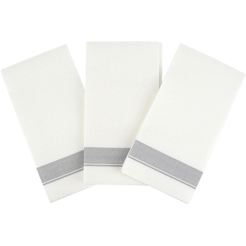 Ecoquality Disposable Cloth Feel Dinner Napkins for 100 Guests (Set of 100)