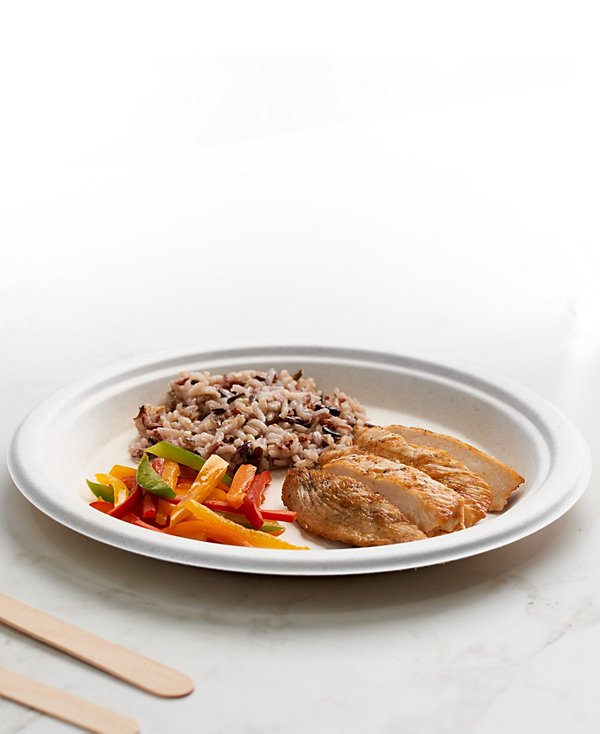 9 Inch Paper Plates, 100 Pack