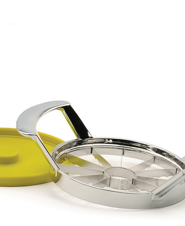 Stainless Steel 7x5" Jumbo Apple Slicer With Cover